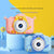 Digital Camera with Cute Cat Silicone Case - Dual Lens, 96MP, HD Screen & Music Playback(yellow)