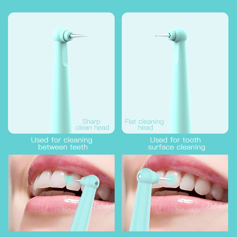 Intelligent High-Frequency Vibration Dental Calculus & Stain Remover(black)
