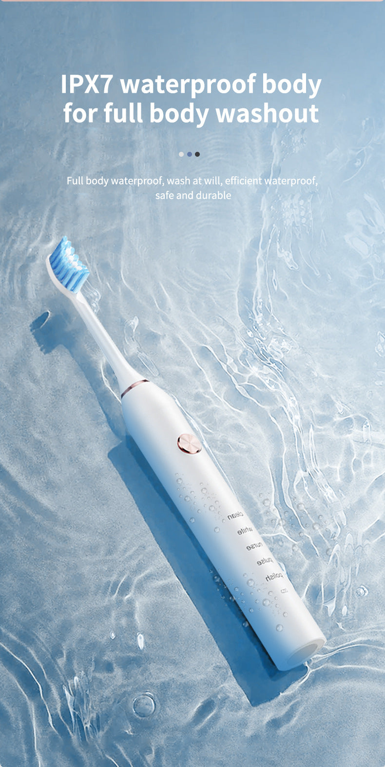 Professional Sonic Electric Toothbrush - 5 Modes, 40000 VPM, 180-Day Battery, IPX7 Waterproof with 4 Brush Heads(pink)