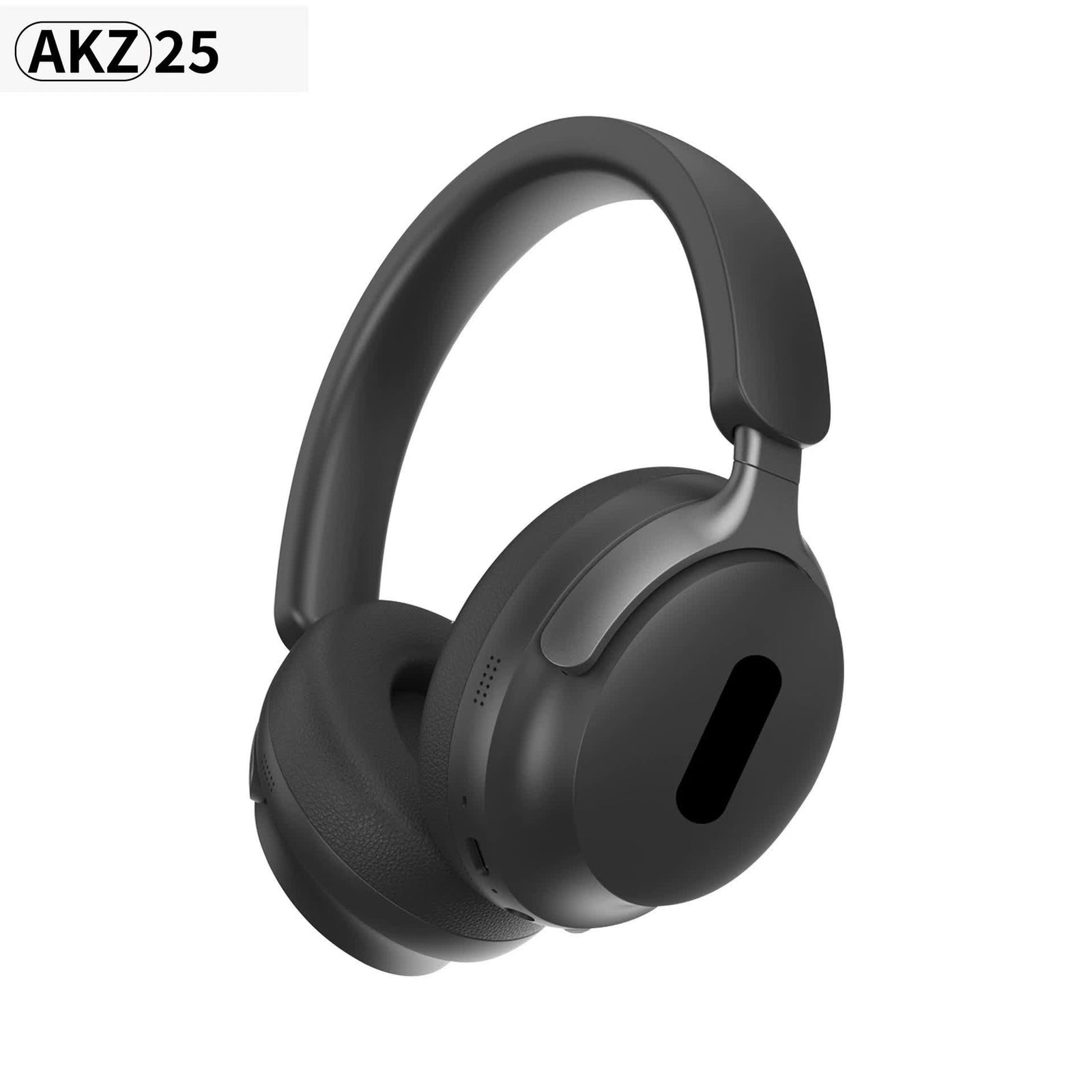 AKZ 25 Wireless Over-Ear Headphones - Bluetooth 5.3, Hi-Fi Audio, Noise-Isolating, Long Battery Life(Black)
