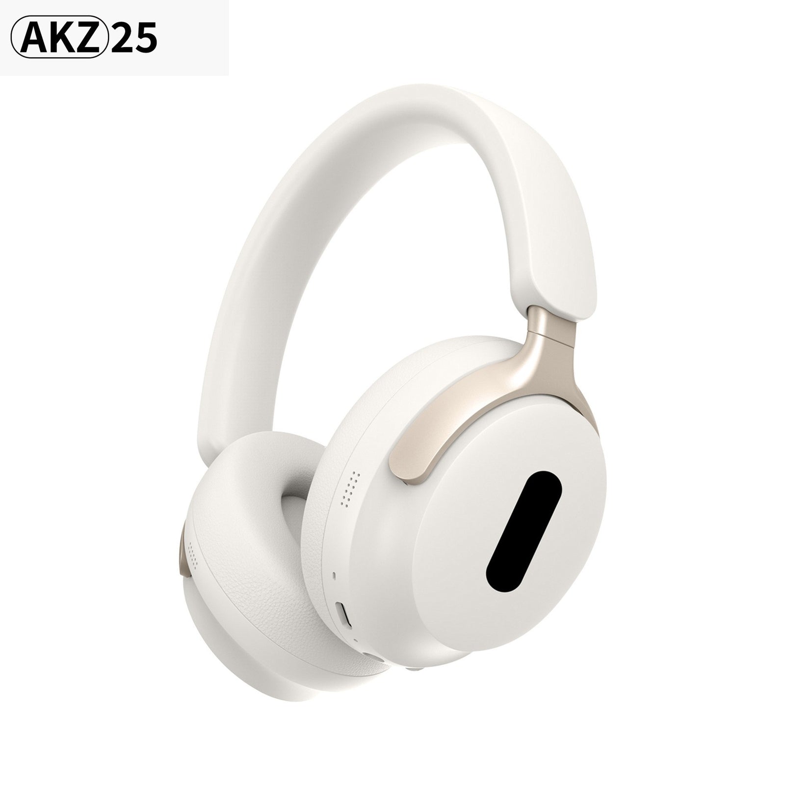 AKZ 25 Wireless Over-Ear Headphones - Bluetooth 5.3, Hi-Fi Audio, Noise-Isolating, Long Battery Life(white)