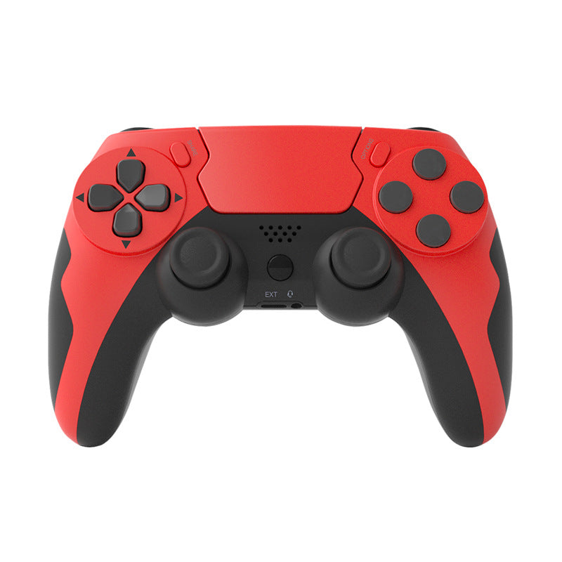 Wireless Gaming Controller - Bluetooth 4.0, Double Motor Vibration, Sensitive Touchpad &amp; 8H Playtime(red)