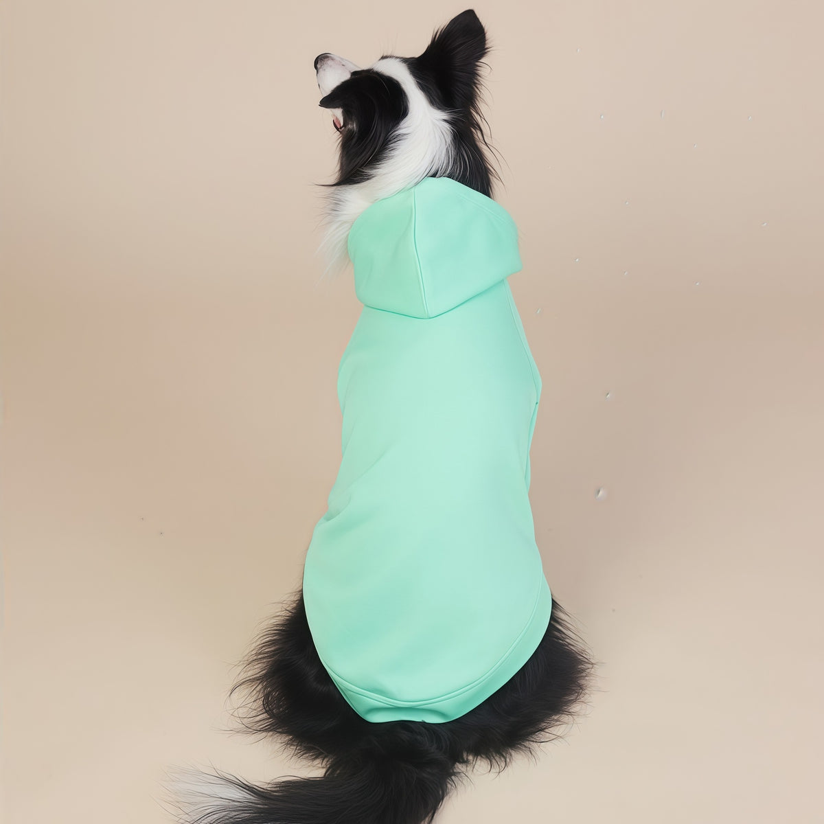 Green Classic Dog Sweatshirt with Hood & Drawstrings - For Large Dogs (Size : 6XL)