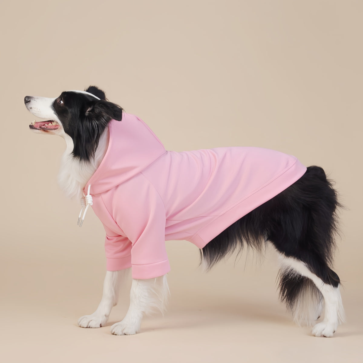 Pink Classic Dog Sweatshirt with Hood &amp; Drawstrings - For Large Dogs (Size : 3XL)