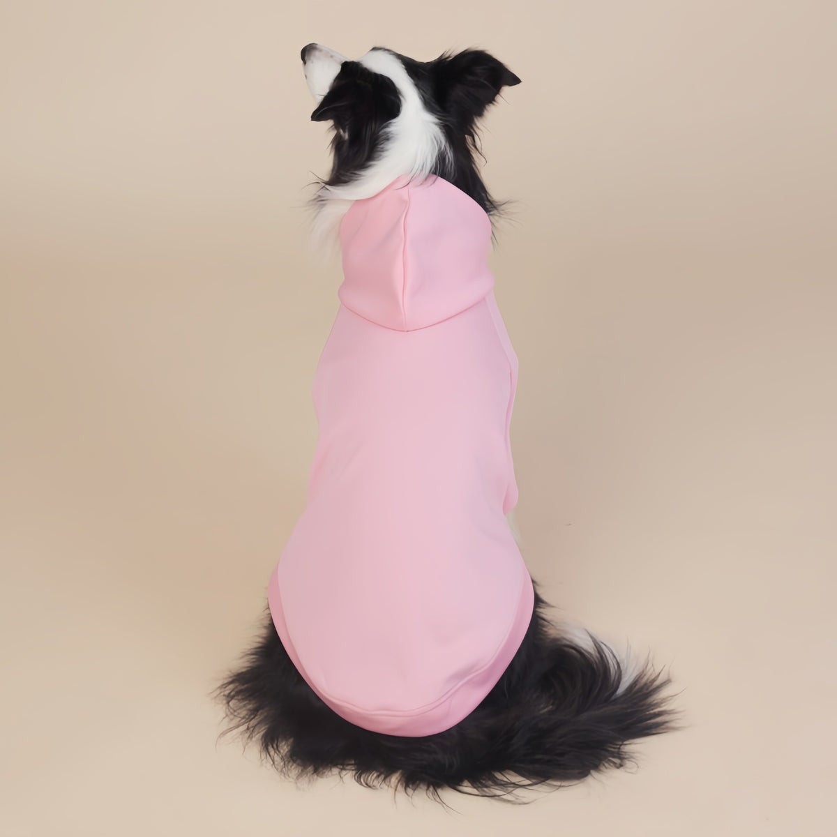 Pink Classic Dog Sweatshirt with Hood & Drawstrings - For Large Dogs (Size : 3XL)