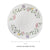 (Flowers) Cotton Rope Woven Placemats - Set of 3, 30cm Diameter Heat Resistant Kitchen Decor