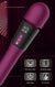 (Green) Powerful Dual Stimulation Wand Vibrator - Heated Tip, Multi-Mode, LCD Display