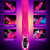 (Purple)Ultimate G-Spot & Clitoral Rabbit Vibrator - Telescopic, Heated, Rotating