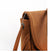 Coffee Chic Bohemian Fringe Crossbody Bag - Suede-Look PU Leather with Braided Detail & Adjustable Strap