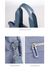 Grey Versatile Water-Repellent Nylon Tote Bag - Lightweight Multi-Pocket Shoulder & Crossbody Handbag