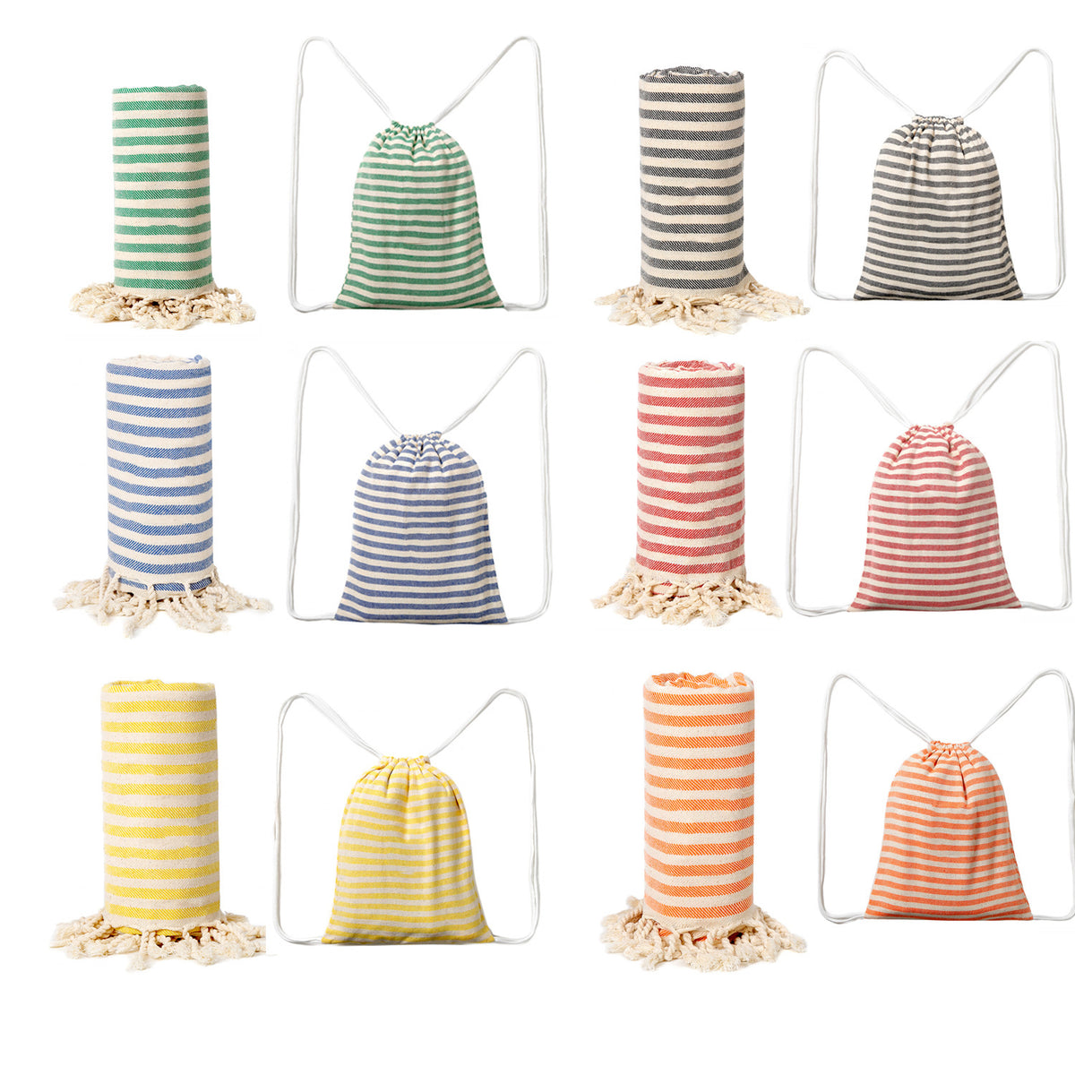 Green Chic Lightweight Nylon Drawstring Tote Bag - Multi-Pocket Casual Shoulder & Crossbody