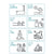 Blue Chic Lightweight Nylon Drawstring Tote Bag - Multi-Pocket Casual Shoulder & Crossbody