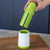 2 Pcs Green and White Manual Rotary Herb Grinder & Spice Mill - Effortless Mincing with Stainless Steel Blades for Fresh Herbs, Garlic & Spices