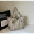 Beige Women's Large Capacity Nylon Tote Bag - Stylish Casual Shoulder & Crossbody Bag with Detachable Pouch