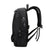 Black Modern Anti-Theft Laptop Backpack with USB Charging Port - Water-Repellent Travel & Business Bag for 15.6 Inch Laptops