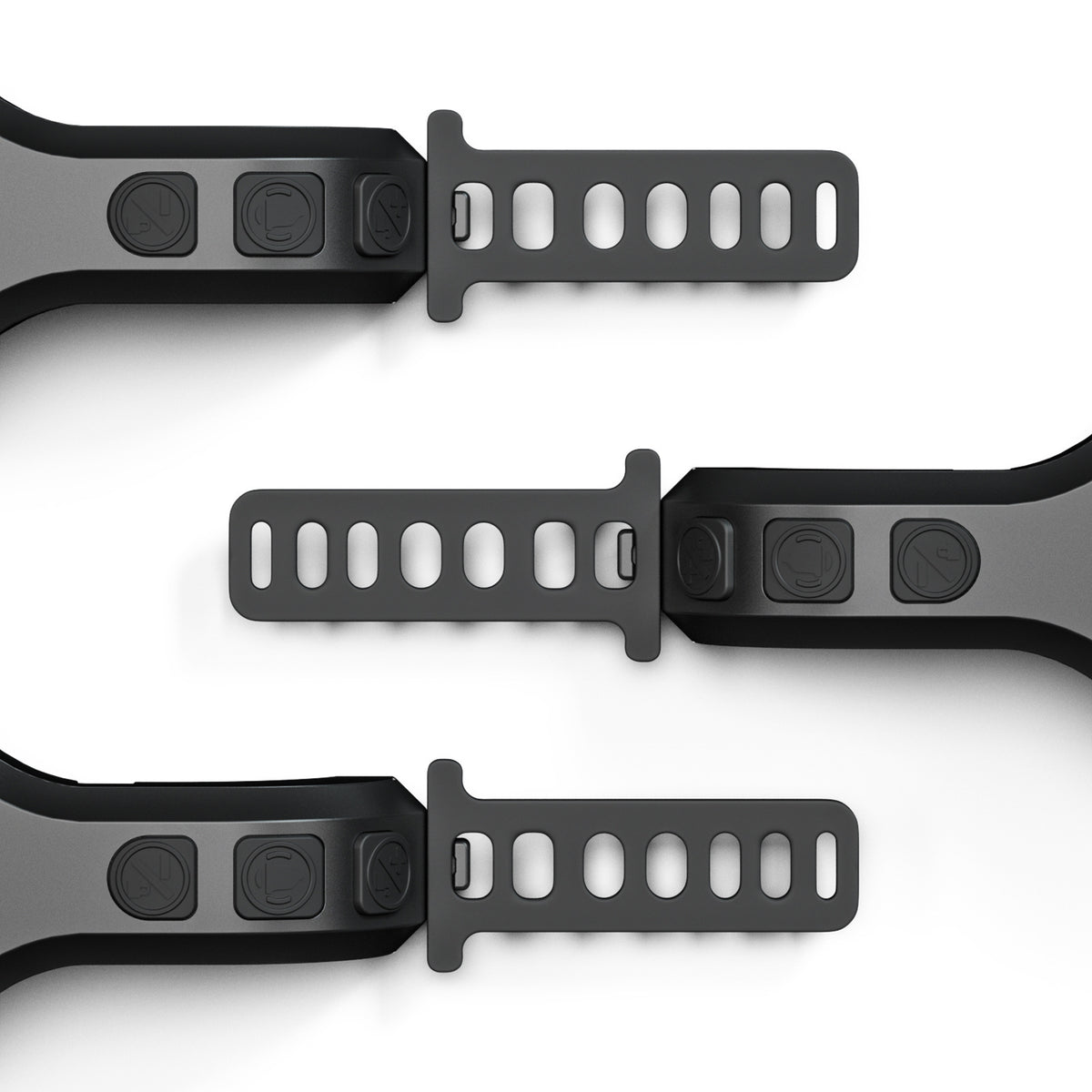 Black Style B Ultra-Loud Electric Bike Horn - 130dB USB Rechargeable, IPX6 Waterproof, Easy Mount Bicycle Safety Bell