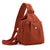 Blue Versatile Women's Convertible Mini Backpack & Sling Bag - Stylish Anti-Theft Oxford Cloth Daypack, Fits 9.7in iPad