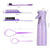 Pink Ultimate 27-Piece Hair Styling & Care Kit - Detangling Brushes, Combs, Scalp Massager & Salon Accessories