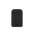 Black Chic MagSafe Wallet with Mirror & Stand - PU Leather Card Holder for iPhone 12-16 Series