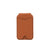 Brown Chic MagSafe Wallet with Mirror & Stand - PU Leather Card Holder for iPhone 12-16 Series