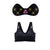 Size XXL Black Wireless Electric Breast Massager Bra - 5 Modes Vibration & 3 Heat Levels for Lifting Comfort & Wellness