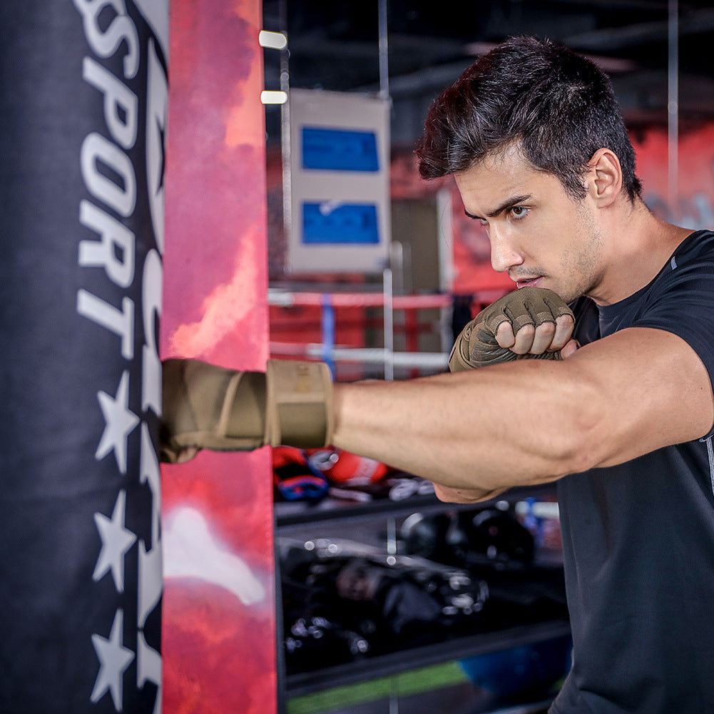 Size S Green Heavy Duty Workout Gloves with Wrist Support - Anti-Slip Gel Padded Gym Gloves for Weightlifting, Training & Fitness