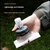 Grey and White Ultra-Lightweight 350ml Soft Running Flask - BPA-Free Collapsible TPU Water Bottle for Hiking, Cycling & Outdoor Sports