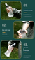 Grey and White Ultra-Lightweight 350ml Soft Running Flask - BPA-Free Collapsible TPU Water Bottle for Hiking, Cycling & Outdoor Sports
