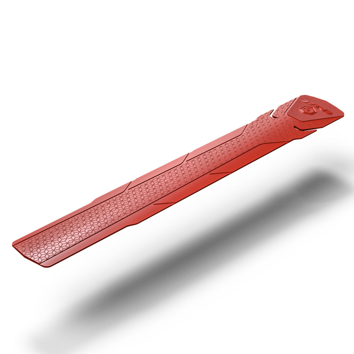 2 Pcs Red Durable Bicycle Frame Down Tube Protector Sticker  - Anti-Scratch Guard for MTB &amp; Road Bikes