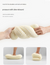 Coffee Reversible Memory Foam Travel Pillow - All-Season Comfort Neck Support for Deep Sleep & Portability