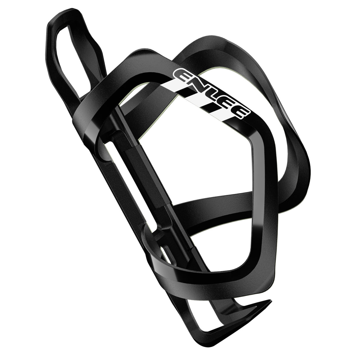 Black Ultra Lightweight Road &amp; Mountain Bike Water Bottle Cage - 39g Polycarbonate + Glass Fiber, Fits Most Bottles