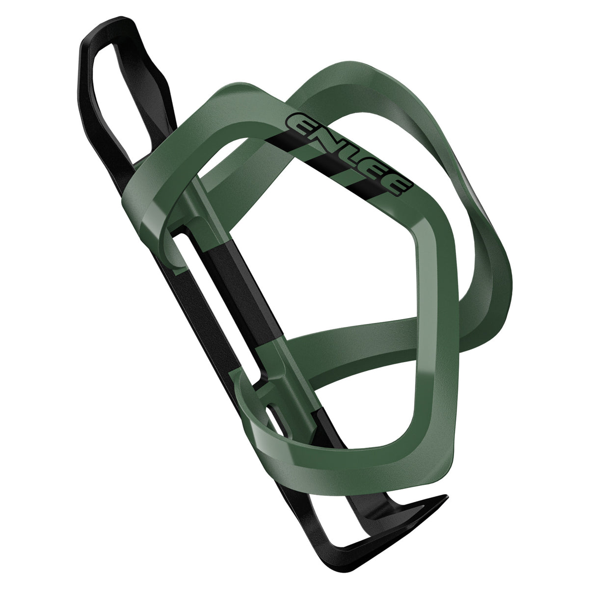 Green Ultra Lightweight Road &amp; Mountain Bike Water Bottle Cage - 39g Polycarbonate + Glass Fiber, Fits Most Bottles