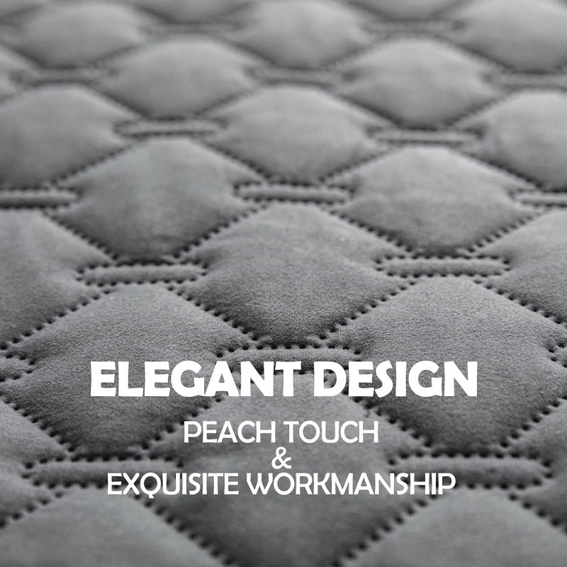 Grey 2-Sided Waterproof Pet Sofa Cover - Dog Bed Protector Blanket for Furniture, Couches & Car Seats (75x180cm, Machine Washable)