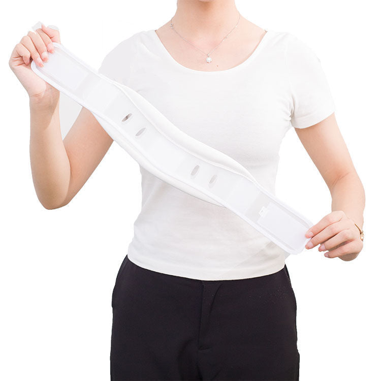 Size S White Adjustable Cervical Collar Neck Brace - Breathable Support for Pain Relief & Posture