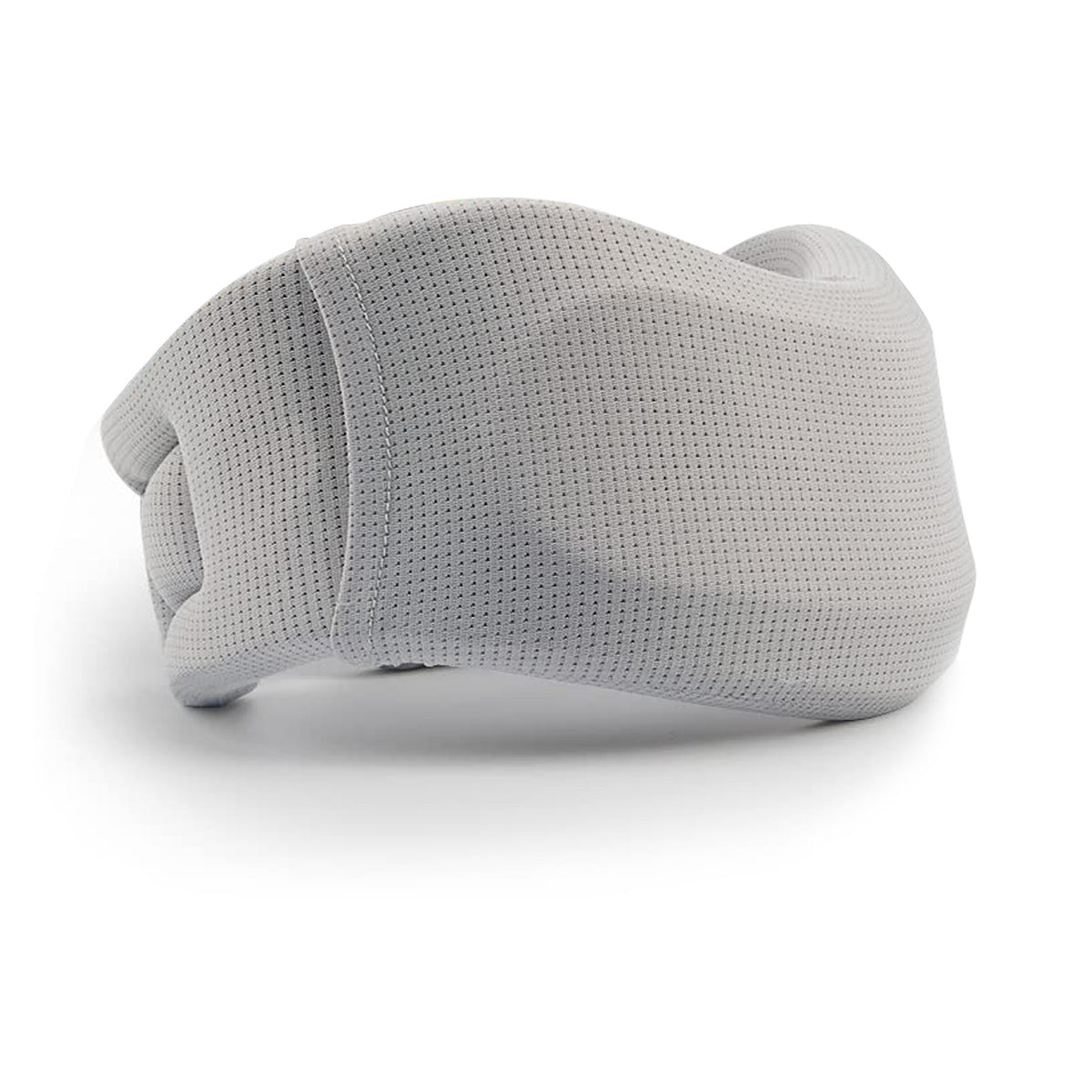 Size L Grey Ergonomic Neck Support Brace - Soft Cervical Collar for Posture Correction and Pain Relief