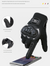 Size M Red and Black Protective Motorcycle Riding Gloves - Hard Knuckle Armour & Touchscreen Fingertips