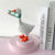 2 Pcs White and Yellow Whimsical Magnetic Goose Figurine - Novelty Key Holder & Desk Organizer