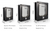 Size L White 4-Way Locking Pet Flap Door for Cats and Small Dogs - Weatherproof Magnetic Cat Door