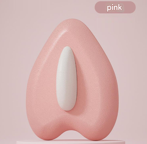 Pink Ergonomic Pelvic Floor Strengthener - Inner Thigh &amp; Hip Trainer for Men and Women(Non-electric)