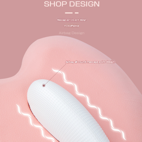 Pink Ergonomic Pelvic Floor Strengthener - Inner Thigh & Hip Trainer for Men and Women(Non-electric)