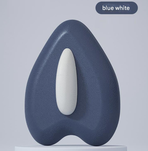 Blue White Ergonomic Pelvic Floor Strengthener - Inner Thigh & Hip Trainer for Men and Women(Non-electric)