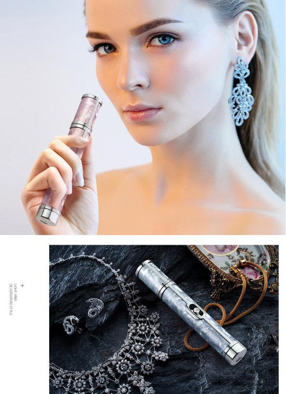 Grey Cordless Electric Nail Drill Pen - Professional Rechargeable Manicure & Pedicure Kit