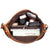 Coffee Womens Soft PU Leather Hobo Bag - Large Casual Tote Handbag with Adjustable Crossbody Strap