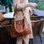 Coffee Womens Soft PU Leather Hobo Bag - Large Casual Tote Handbag with Adjustable Crossbody Strap