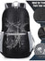 Black Ultra-Light Foldable Outdoor Backpack - Portable Travel Hiking Bag