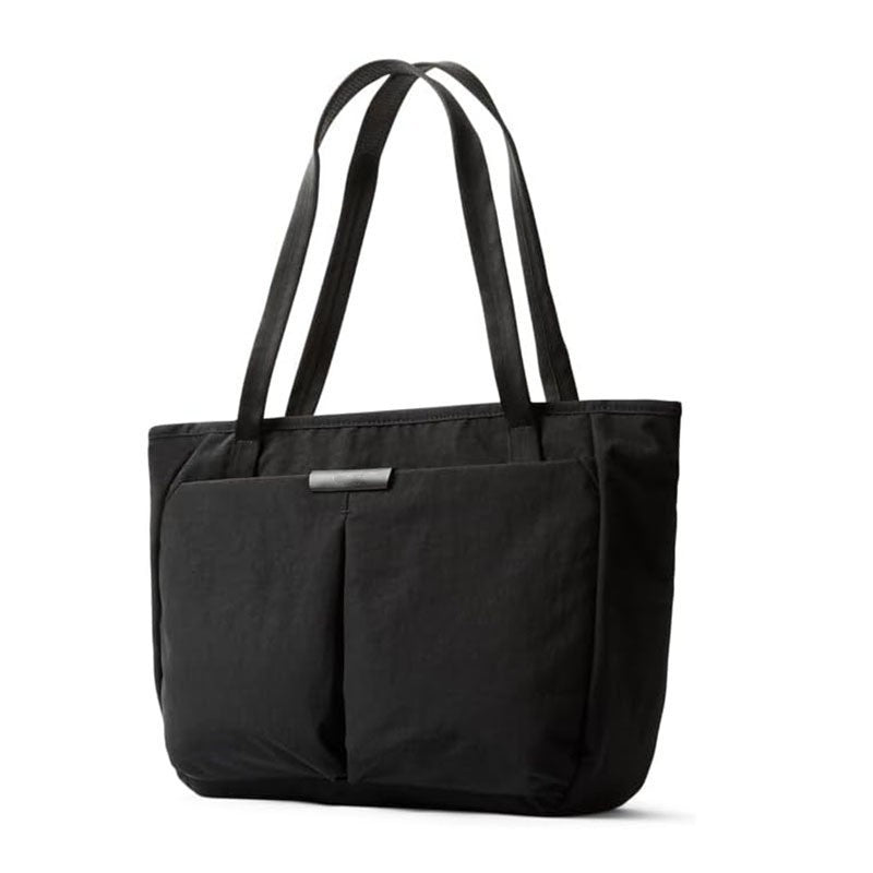 Black Waterproof Women&#39;s Tote Shoulder Bag - Large Capacity with 15-Inch Laptop Pocket