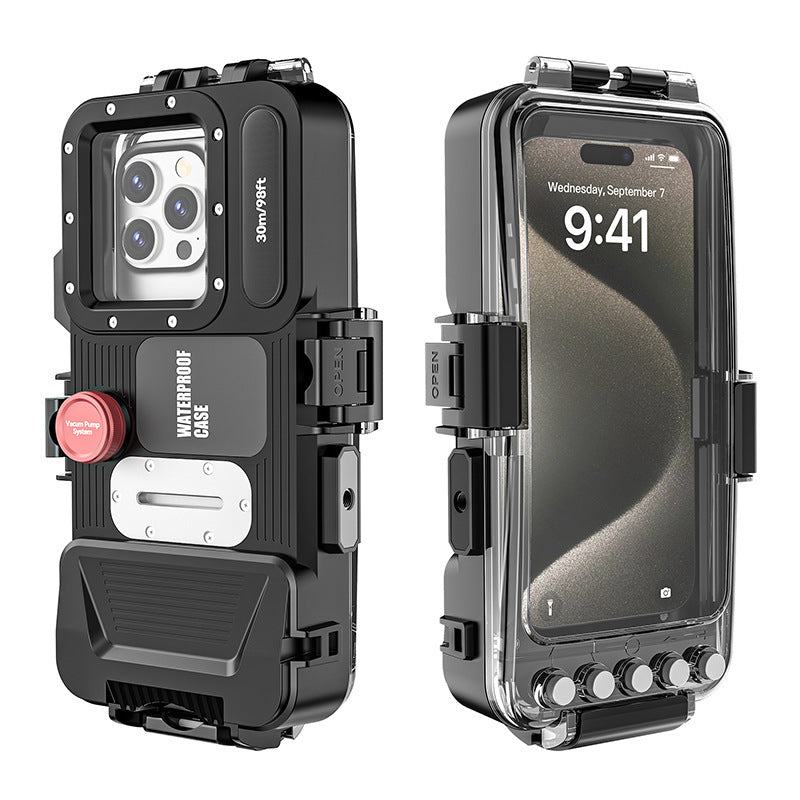 Universal 30m Bluetooth Diving Case for Apple &amp; Samsung - Deep-Water Waterproof Phone Protector