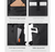 Black Urban Explorer Roll-Top Backpack - Water-Resistant Large Capacity Bag for Travel, Work & Laptop