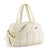 Beige Spacious Travel Duffel Bag - Large Capacity Sports & Fitness Tote with Toiletry Bag, Compartments & Single Shoulder Strap