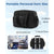 Blue Spacious Travel Duffel Bag - Large Capacity Sports & Fitness Tote with Toiletry Bag, Compartments & Single Shoulder Strap